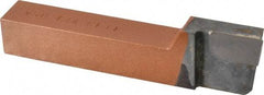 Made in USA - 5/8 x 5/8" Shank, Offset Side Cutting Single Point Tool Bit - GR-10, Grade K21 - Exact Tool & Supply
