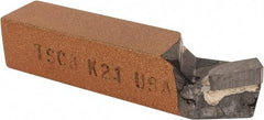 Made in USA - 1/2 x 1/2" Shank, Square Shank Boring Single Point Tool Bit - TSC-8, Grade K21 - Exact Tool & Supply
