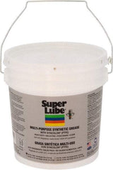 Synco Chemical - 5 Lb Pail Synthetic General Purpose Grease - Translucent White, Food Grade, 450°F Max Temp, NLGIG 2, - Exact Tool & Supply