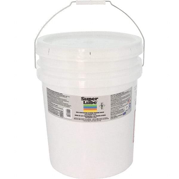 Synco Chemical - 30 Lb Pail Synthetic Extreme Pressure Grease - Translucent White, Extreme Pressure, Food Grade & High Temperature, 475°F Max Temp, NLGIG 2, - Exact Tool & Supply