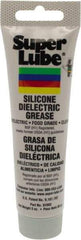 Synco Chemical - 3 oz Tube Silicone General Purpose Grease - Translucent White, Food Grade, 500°F Max Temp, NLGIG 2, - Exact Tool & Supply