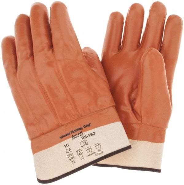 Ansell - PVC Work Gloves - Paired - Exact Tool & Supply