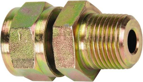 Enerpac - 3/8 Male NPTF x Female NPTF Hydraulic Hose Swivel - 10,000 psi - Exact Tool & Supply