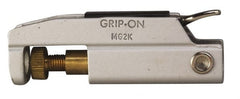 Grip-On - 3-5/8" OAL Standard Jaw Vertical Clamp Weld Locking Pliers - Exact Tool & Supply