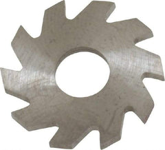 RobbJack - 3/4" Diam x 1/16" Blade Thickness x 1/4" Arbor Hole Diam, 10 Tooth Slitting and Slotting Saw - Arbor Connection, Right Hand, Uncoated, Solid Carbide, Concave Ground - Exact Tool & Supply