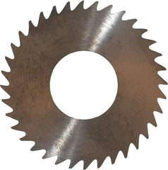RobbJack - 1-1/4" Diam x 0.0156" Blade Thickness x 1/2" Arbor Hole Diam, 36 Tooth Slitting and Slotting Saw - Arbor Connection, Right Hand, Uncoated, Solid Carbide, Concave Ground - Exact Tool & Supply