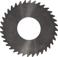 RobbJack - 1-1/4" Diam x 0.04" Blade Thickness x 1/2" Arbor Hole Diam, 36 Tooth Slitting and Slotting Saw - Arbor Connection, Right Hand, Uncoated, Solid Carbide, Concave Ground - Exact Tool & Supply