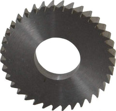 RobbJack - 1-1/4" Diam x 0.1562" Blade Thickness x 1/2" Arbor Hole Diam, 36 Tooth Slitting and Slotting Saw - Arbor Connection, Right Hand, Uncoated, Solid Carbide, Concave Ground - Exact Tool & Supply