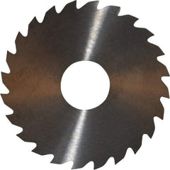 RobbJack - 1-3/4" Diam x 0.0312" Blade Thickness x 1/2" Arbor Hole Diam, 24 Tooth Slitting and Slotting Saw - Arbor Connection, Right Hand, Uncoated, Solid Carbide, Concave Ground - Exact Tool & Supply