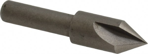 Keo - 3/8" Head Diam, 1/4" Shank Diam, 3 Flute 60° High Speed Steel Countersink - Exact Tool & Supply