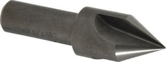 Keo - 3/4" Head Diam, 1/2" Shank Diam, 3 Flute 60° High Speed Steel Countersink - Exact Tool & Supply