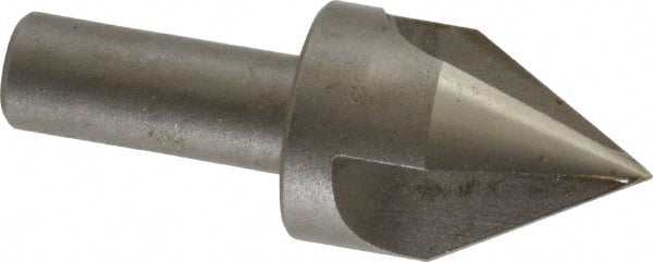 Keo - 1" Head Diam, 1/2" Shank Diam, 3 Flute 60° High Speed Steel Countersink - Exact Tool & Supply