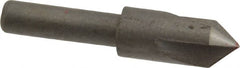 Keo - 3/8" Head Diam, 1/4" Shank Diam, 3 Flute 82° High Speed Steel Countersink - Exact Tool & Supply