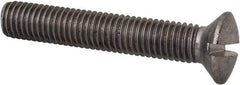 Value Collection - M10x1.50 Metric Coarse, 60mm OAL Slotted Drive Machine Screw - Oval Head, Grade 18-8 & A2 Stainless Steel, Uncoated, Without Washer - Exact Tool & Supply