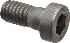 Value Collection - M6x1.00 Metric Coarse Hex Socket Drive, Low Socket Cap Screw - Grade 18-8 & Austenitic A2 Stainless Steel, Uncoated, Fully Threaded, 12mm Length Under Head - Exact Tool & Supply