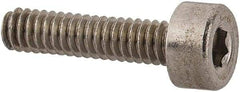 Value Collection - M2x0.40 Metric Coarse Hex Socket Drive, Socket Cap Screw - Grade 316 & Austenitic A4 Stainless Steel, Uncoated, Fully Threaded, 8mm Length Under Head - Exact Tool & Supply