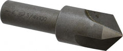 Keo - 3/4" Head Diam, 1/2" Shank Diam, 3 Flute 100° High Speed Steel Countersink - Exact Tool & Supply