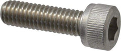 Value Collection - M12x1.75 Metric Coarse Hex Socket Drive, Socket Cap Screw - Grade 316 & Austenitic A4 Stainless Steel, Uncoated, Partially Threaded, 80mm Length Under Head - Exact Tool & Supply