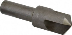 Keo - 3/4" Head Diam, 1/2" Shank Diam, 3 Flute 120° High Speed Steel Countersink - Bright Finish, 2-5/8" OAL, Single End, Straight Shank, Right Hand Cut - Exact Tool & Supply