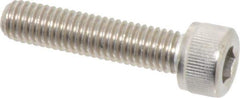Value Collection - M8x1.25 Metric Coarse Hex Socket Drive, Socket Cap Screw - Grade 316 & Austenitic A4 Stainless Steel, Uncoated, Partially Threaded, 35mm Length Under Head - Exact Tool & Supply