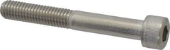 Value Collection - M8x1.25 Metric Coarse Hex Socket Drive, Socket Cap Screw - Grade 316 & Austenitic A4 Stainless Steel, Uncoated, Partially Threaded, 60mm Length Under Head - Exact Tool & Supply