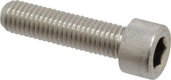 Value Collection - M10x1.50 Metric Coarse Hex Socket Drive, Socket Cap Screw - Grade 316 & Austenitic A4 Stainless Steel, Uncoated, Partially Threaded, 40mm Length Under Head - Exact Tool & Supply