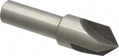 Interstate - 1/2" Head Diam, 3/8" Shank Diam, 3 Flute 90° High Speed Steel Countersink - Exact Tool & Supply