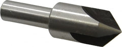 Interstate - 5/8" Head Diam, 3/8" Shank Diam, 3 Flute 90° High Speed Steel Countersink - Exact Tool & Supply