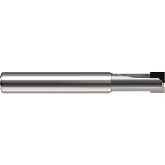 Harvey Tool - 3/8", 1/4" LOC, 3/8" Shank Diam, 2-1/2" OAL, 2 Flute Brazed Solid Carbide Square End Mill - Exact Tool & Supply
