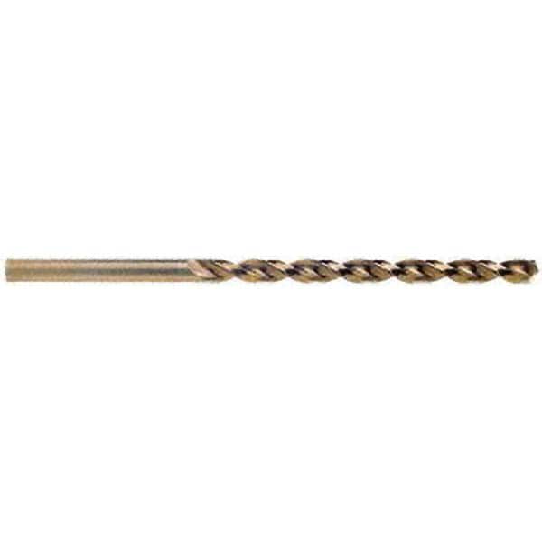 Cleveland - 8.5mm 135° Parabolic Flute Cobalt Taper Length Drill Bit - Exact Tool & Supply