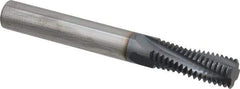 Scientific Cutting Tools - M16x2.00 Metric Coarse, 0.47" Cutting Diam, 4 Flute, Solid Carbide Helical Flute Thread Mill - Internal Thread, 1.29" LOC, 3.93" OAL - Exact Tool & Supply