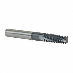 Scientific Cutting Tools - M20x2.50 Metric Coarse, 0.47" Cutting Diam, 4 Flute, Solid Carbide Helical Flute Thread Mill - Internal Thread, 1.318" LOC, 3.93" OAL - Exact Tool & Supply