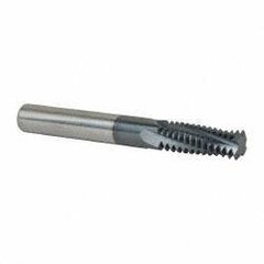 Scientific Cutting Tools - M20x2.50 Metric Coarse, 0.47" Cutting Diam, 4 Flute, Solid Carbide Helical Flute Thread Mill - Internal Thread, 1.318" LOC, 3.93" OAL - Exact Tool & Supply