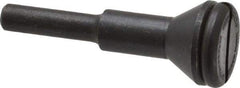 Value Collection - 3/8" Hole, Screw Lock Wheel & Disc Mandrel - 2" OAL, 1/4" Max Wheel Width, 1/4" Shank Diam - Exact Tool & Supply