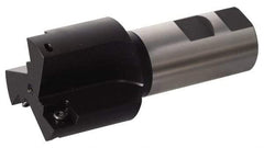 Kennametal - 0.6748 Inch Diameter, Whistle Notch, 20 mm Shank Diameter, 2 Insert, Indexable Counterbore - 3.3858 Inch Overall Length, SPHX 060204R. Insert - Exact Tool & Supply