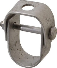 Empire - 3/4" Pipe, 3/8" Rod, Grade 304 Stainless Steel Adjustable Clevis Hanger - Exact Tool & Supply