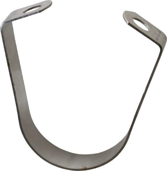 Empire - 1-1/2" Pipe, 3/8" Rod, Grade 304 Stainless Steel Adjustable Band Hanger - Exact Tool & Supply