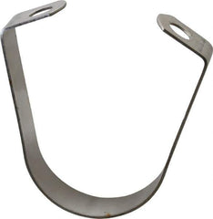 Empire - 1-1/2" Pipe, 3/8" Rod, Grade 304 Stainless Steel Adjustable Band Hanger - Exact Tool & Supply