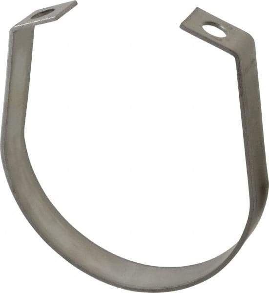 Empire - 4" Pipe, 1/2" Rod, Grade 304 Stainless Steel Adjustable Band Hanger - Exact Tool & Supply