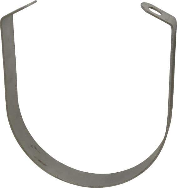 Empire - 6" Pipe, 1/2" Rod, Grade 304 Stainless Steel Adjustable Band Hanger - Exact Tool & Supply