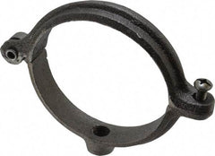 Empire - 3" Pipe, 1/2" Rod, Malleable Iron Split Ring Hanger - Black, 300 Lb Capacity - Exact Tool & Supply