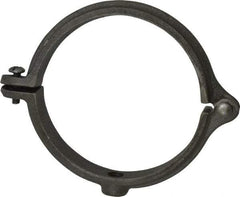 Empire - 4" Pipe, 1/2" Rod, Malleable Iron Split Ring Hanger - Black - Exact Tool & Supply