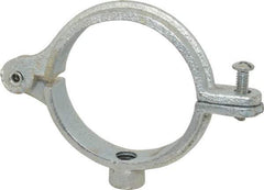 Empire - 2-1/2" Pipe, 1/2" Rod, Malleable Iron Split Ring Hanger - Electro Galvanized, 300 Lb Capacity - Exact Tool & Supply