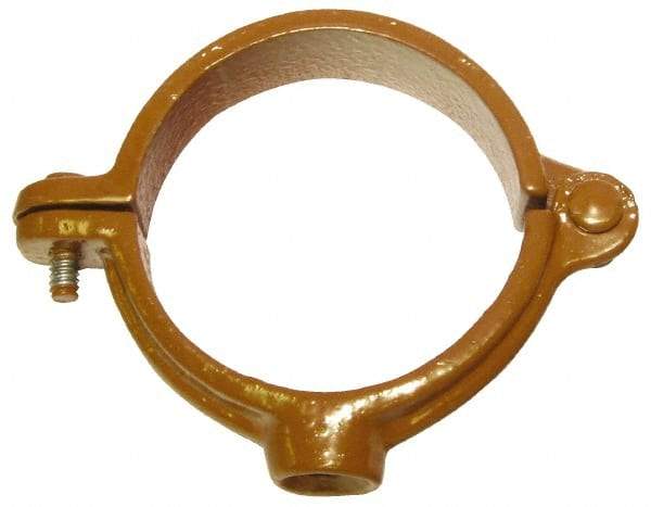 Empire - 2" Pipe, 3/8" Rod, Malleable Iron Split Ring Hanger - Epoxy Coated - Exact Tool & Supply