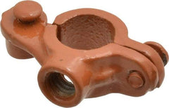 Empire - 1/2" Pipe, 3/8" Rod, Malleable Iron Split Ring Hanger - Epoxy Coated - Exact Tool & Supply