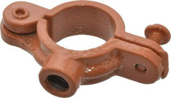 Empire - 3/4" Pipe, 3/8" Rod, Malleable Iron Split Ring Hanger - Epoxy Coated - Exact Tool & Supply