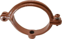 Empire - 3" Pipe, 1/2" Rod, Malleable Iron Split Ring Hanger - Epoxy Coated - Exact Tool & Supply
