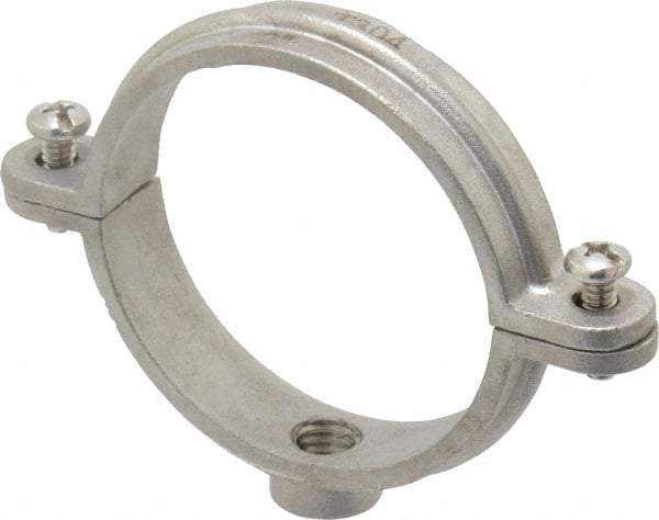 Empire - 2" Pipe, 3/8" Rod, Grade 304 Stainless Steel Split Ring Hanger - Exact Tool & Supply