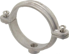 Empire - 2" Pipe, 3/8" Rod, Grade 304 Stainless Steel Split Ring Hanger - Exact Tool & Supply