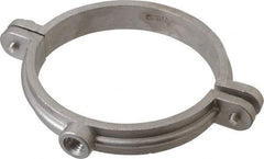 Empire - 4" Pipe, 1/2" Rod, Grade 304 Stainless Steel Split Ring Hanger - Exact Tool & Supply